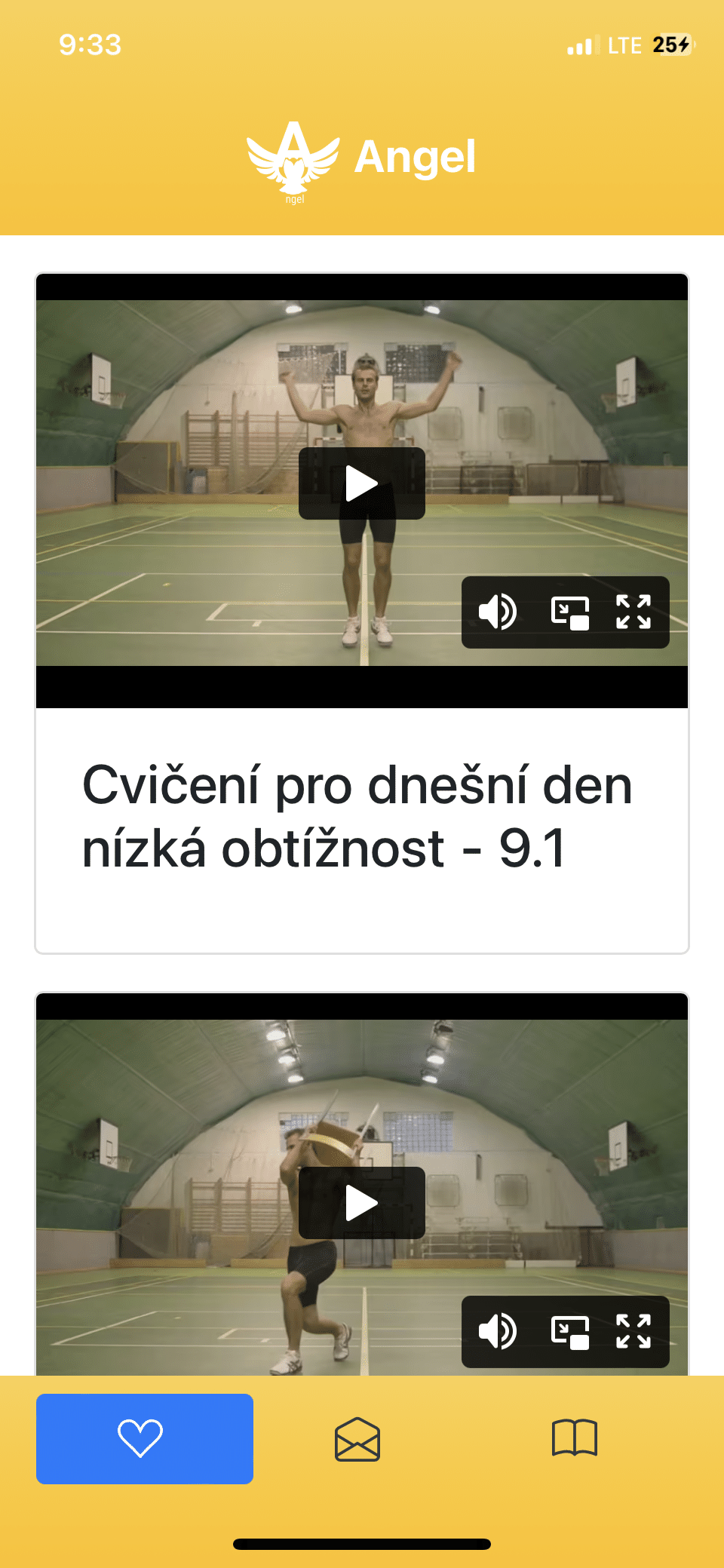 Cvičení doma