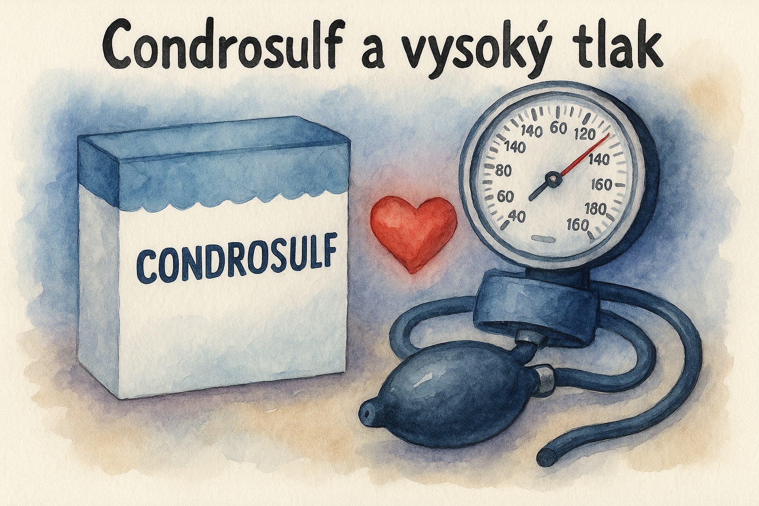 Condrosulf a vysoký tlak