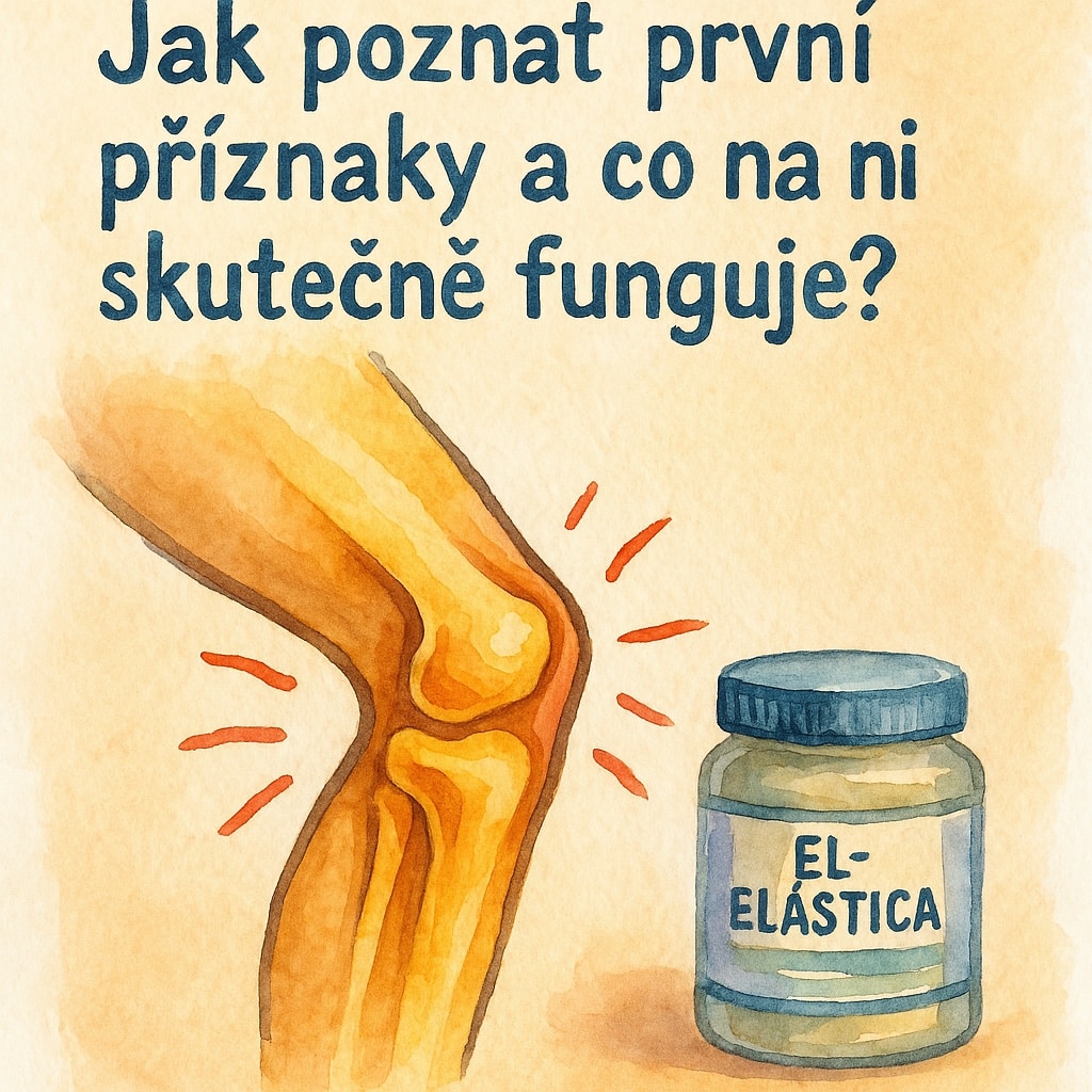 Gonartróza 1. stupně