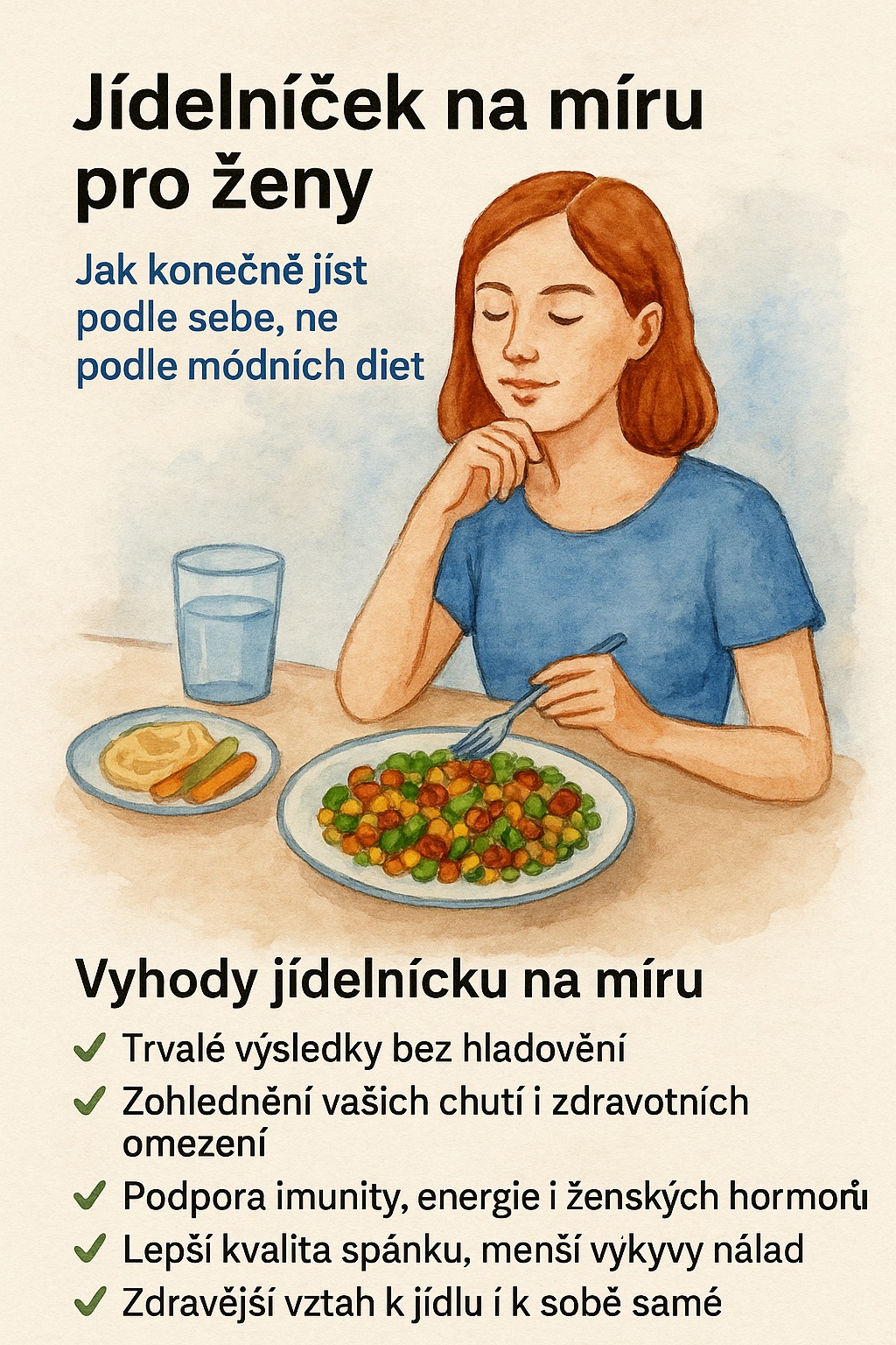 Jídelníček na míru pro ženy