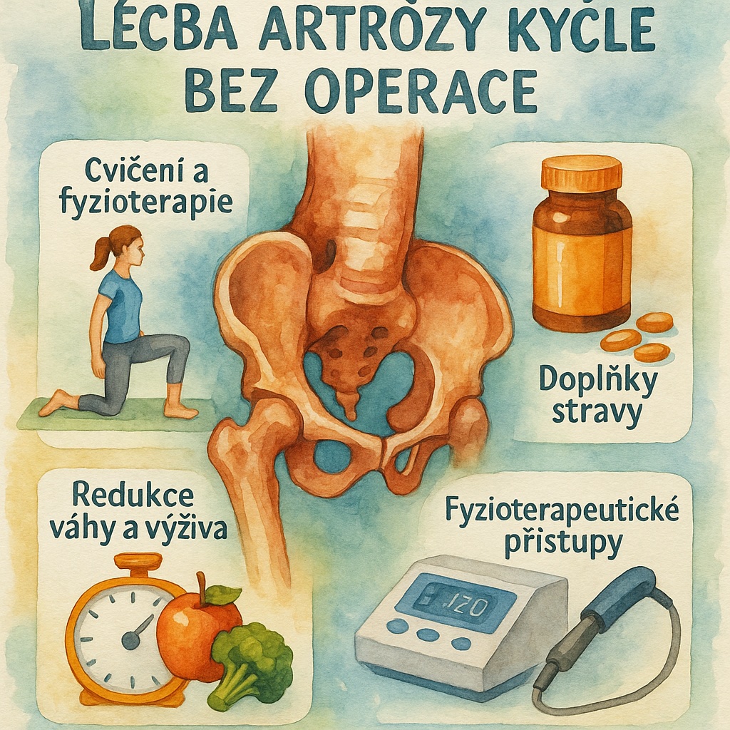Léčba artrózy kyčle bez operace