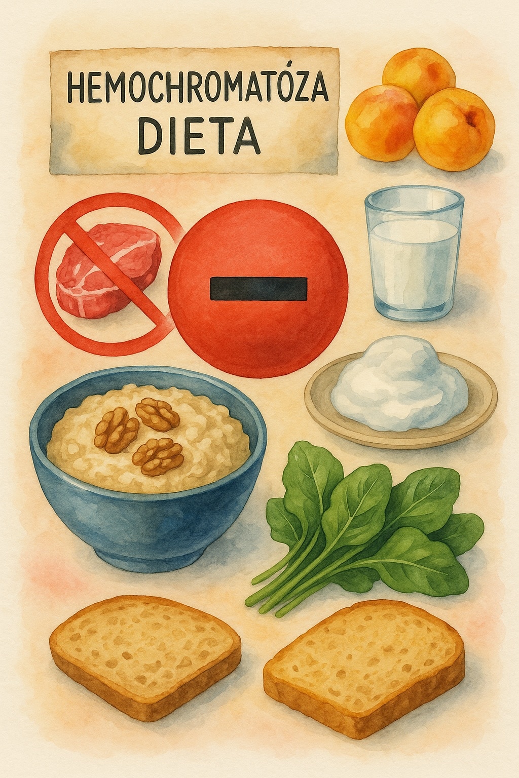 Hemochromatóza dieta