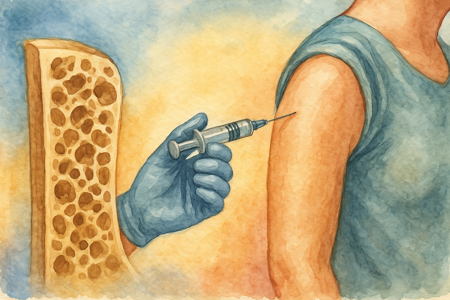 Injekce Prolia na osteoporózu: účinnost