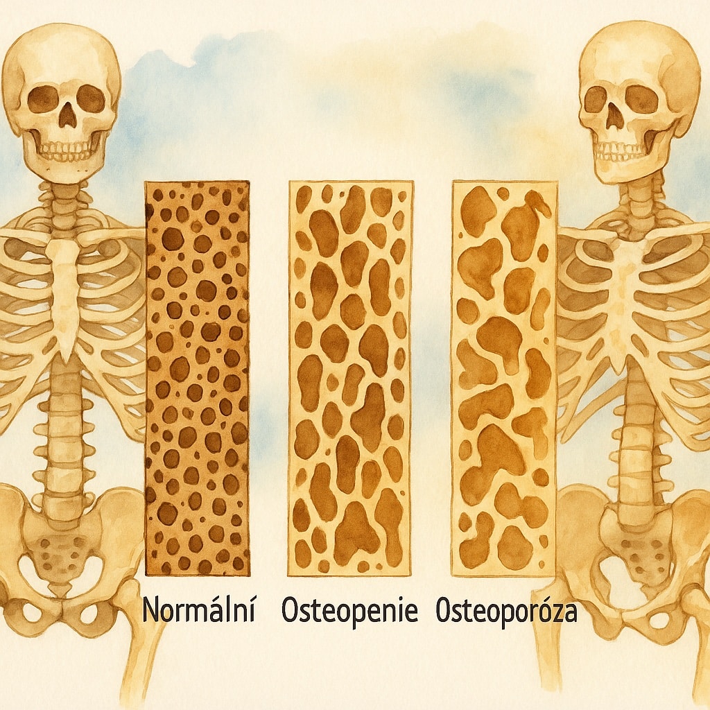 Jaké jsou stupně osteoporózy