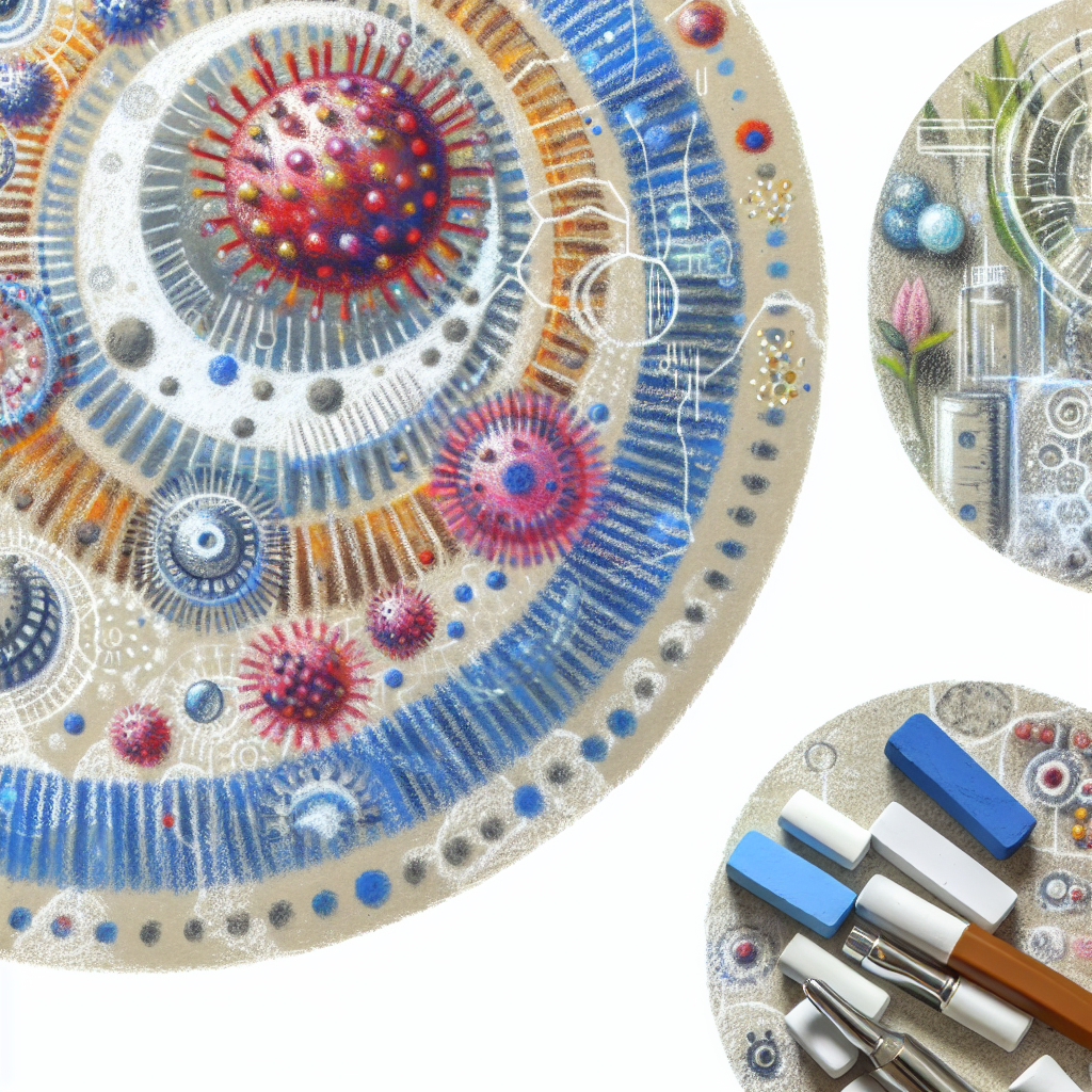 Pastelková ilustrace znázorňující téma: Zdraví kloubů