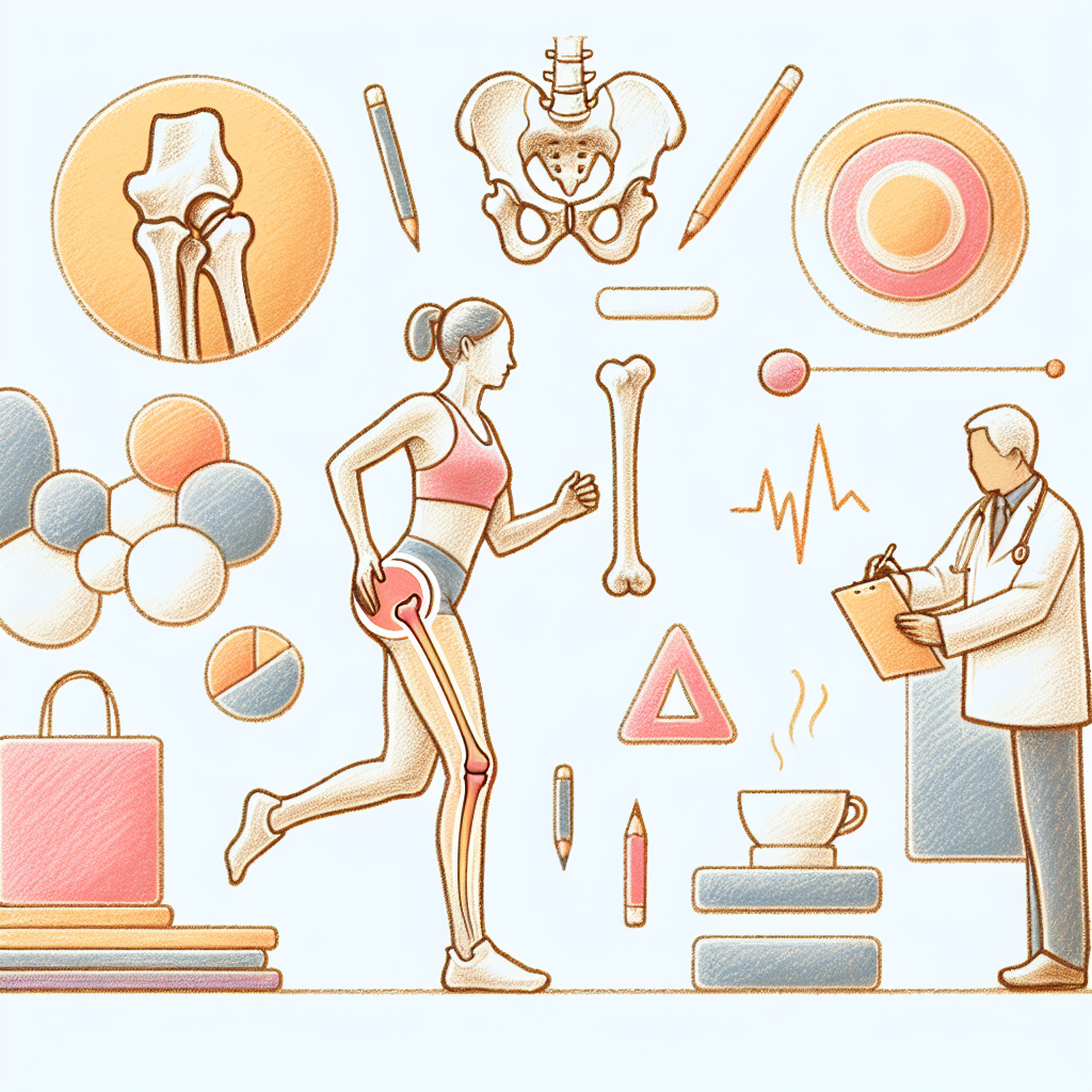 Pastelková ilustrace znázorňující téma: Zdraví a fitness