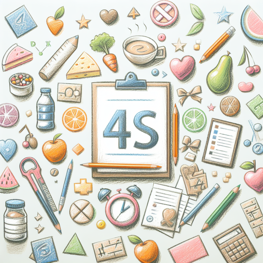 Pastelková ilustrace znázorňující téma: Zdravé stravování