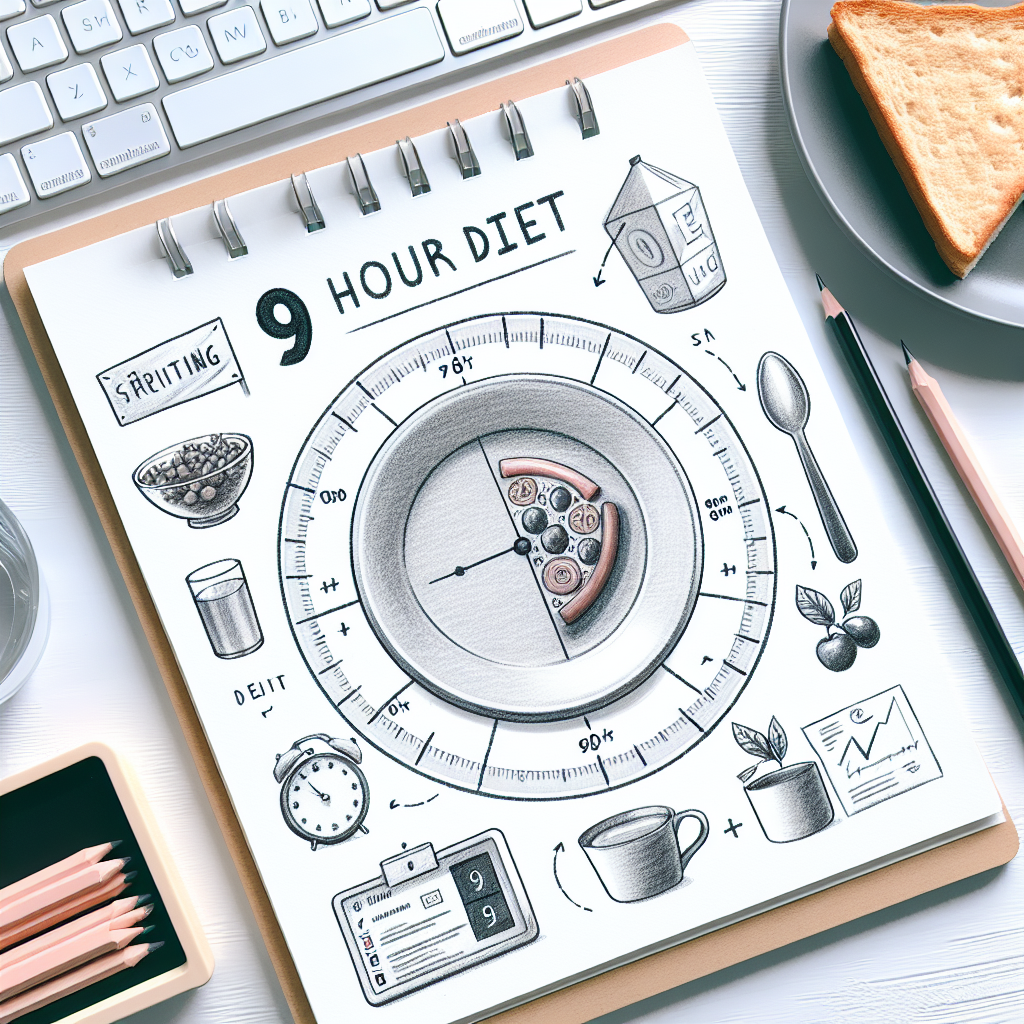 Pastelková ilustrace znázorňující téma: Diety