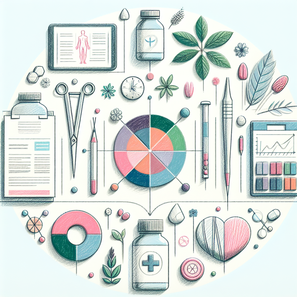 Pastelková ilustrace znázorňující téma: Alternativní medicína