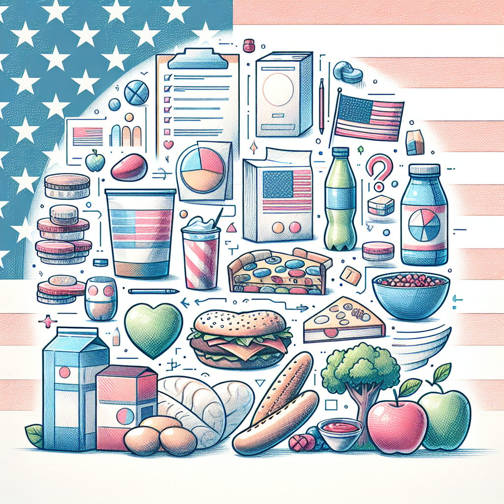 Pastelková ilustrace znázorňující téma: Diety