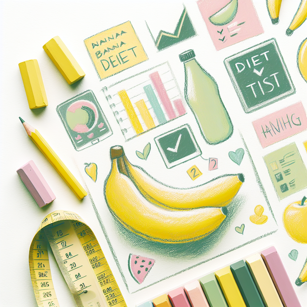 Pastelková ilustrace znázorňující téma: Diety a výživa