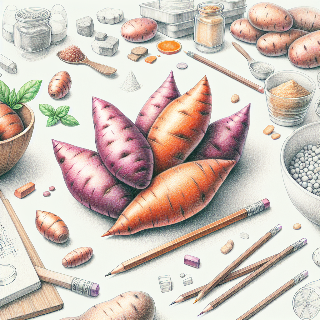 Pastelková ilustrace znázorňující téma: Zdravé vaření