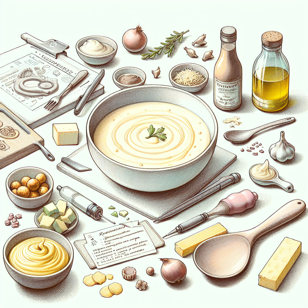 Pastelková ilustrace znázorňující téma: Recepty