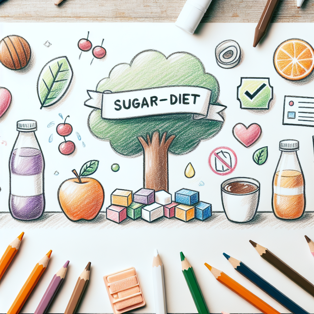 Pastelková ilustrace znázorňující téma: Zdravé stravování