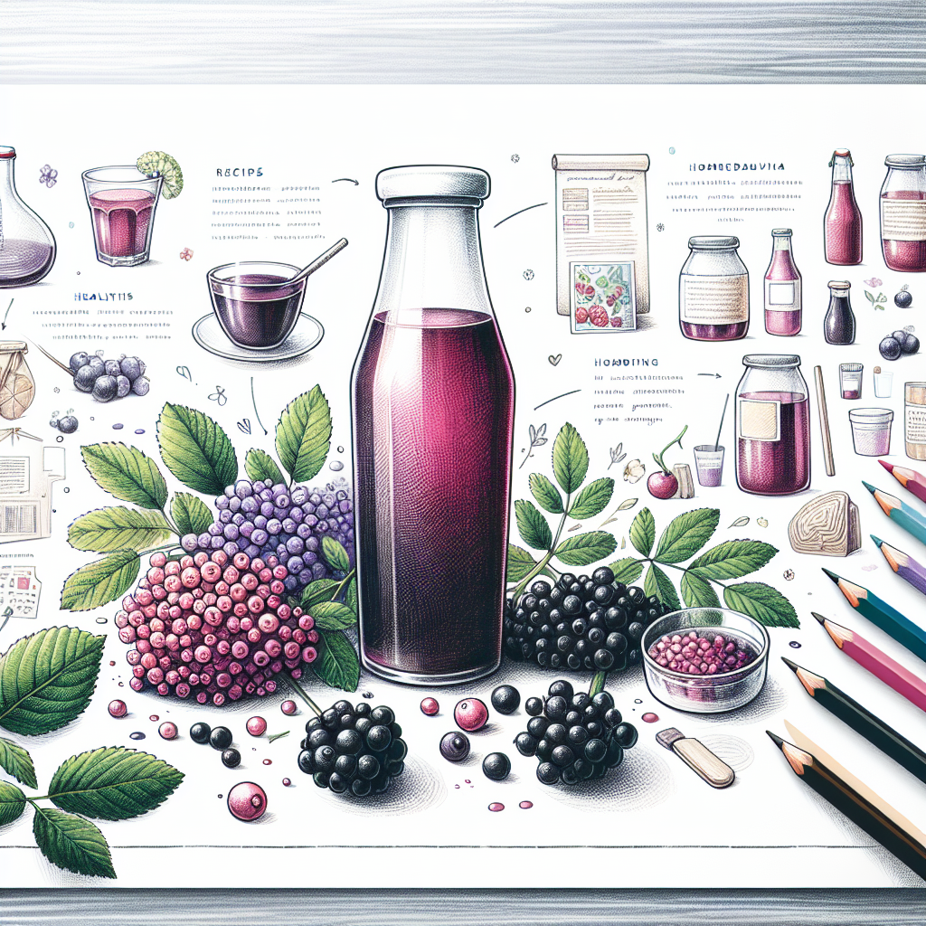 Pastelková ilustrace znázorňující téma: Recepty