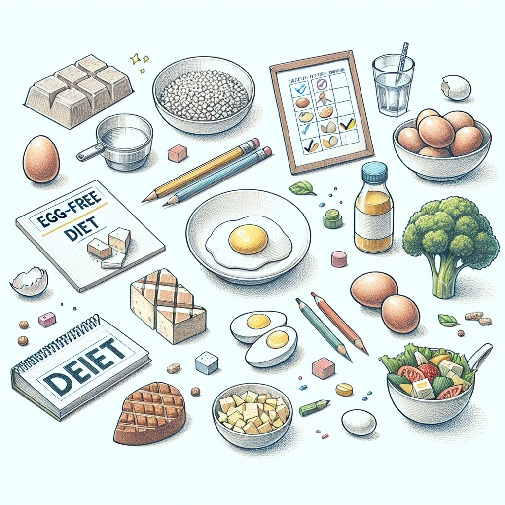 Pastelková ilustrace znázorňující téma: Diety a výživa