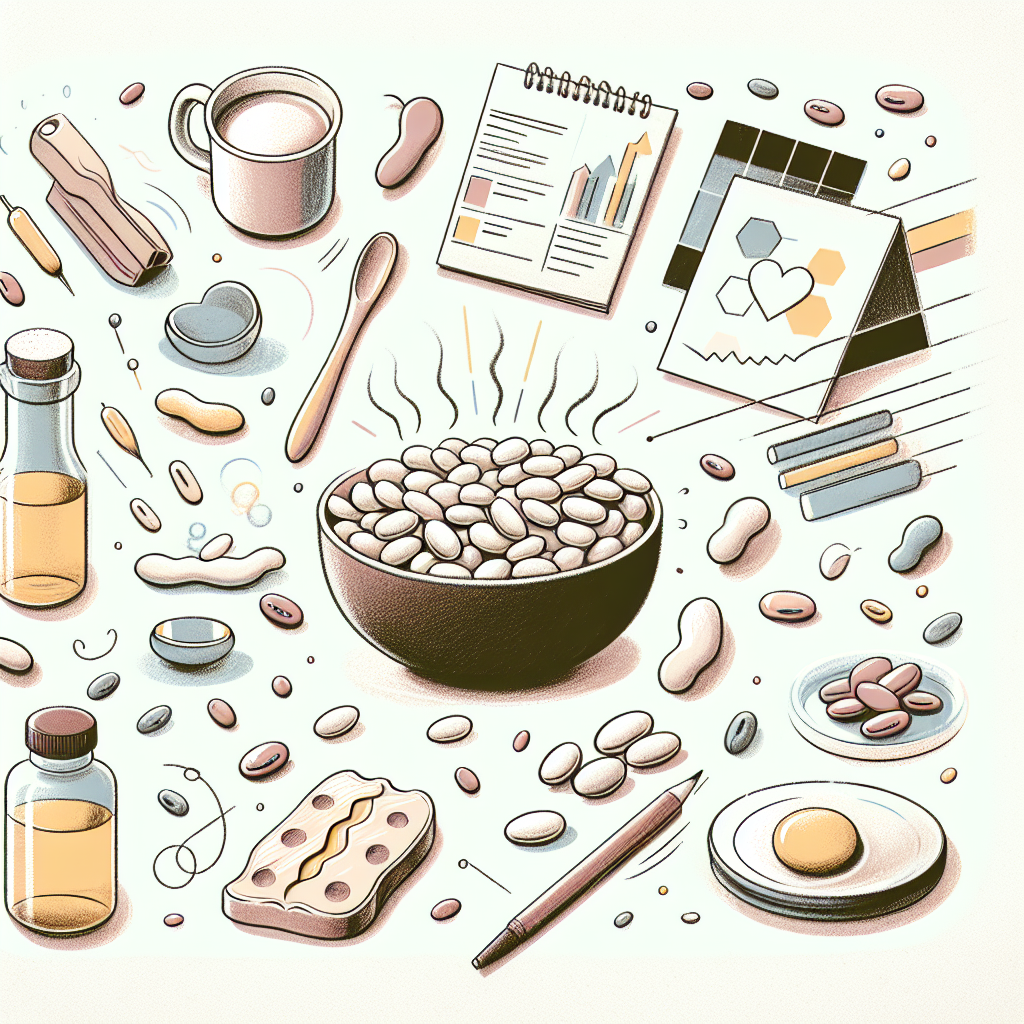 Pastelková ilustrace znázorňující téma: Recepty