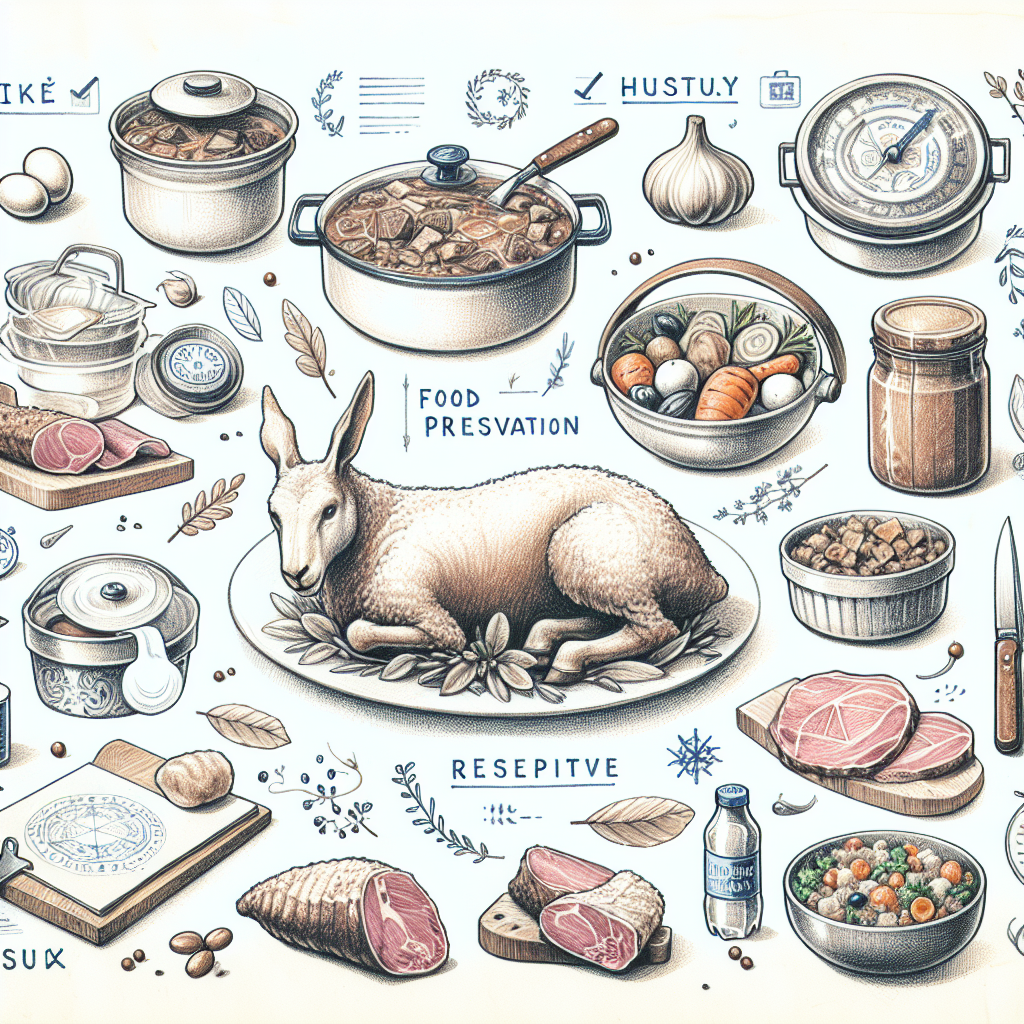 Pastelková ilustrace znázorňující téma: Česká kuchyně