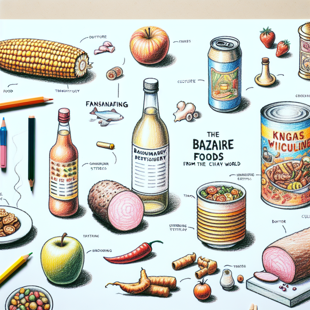 Pastelková ilustrace znázorňující téma: Gastronomie