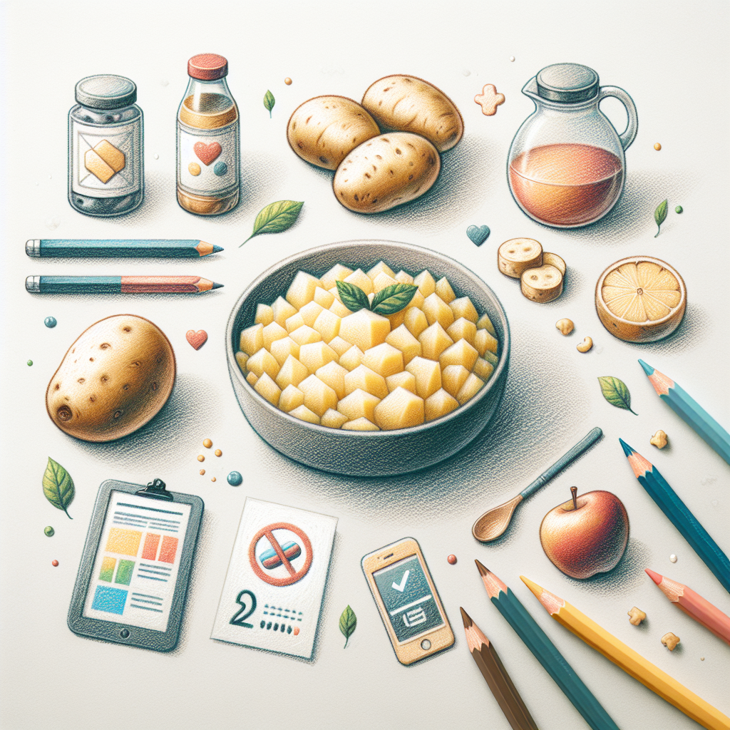 Pastelková ilustrace znázorňující téma: Recepty