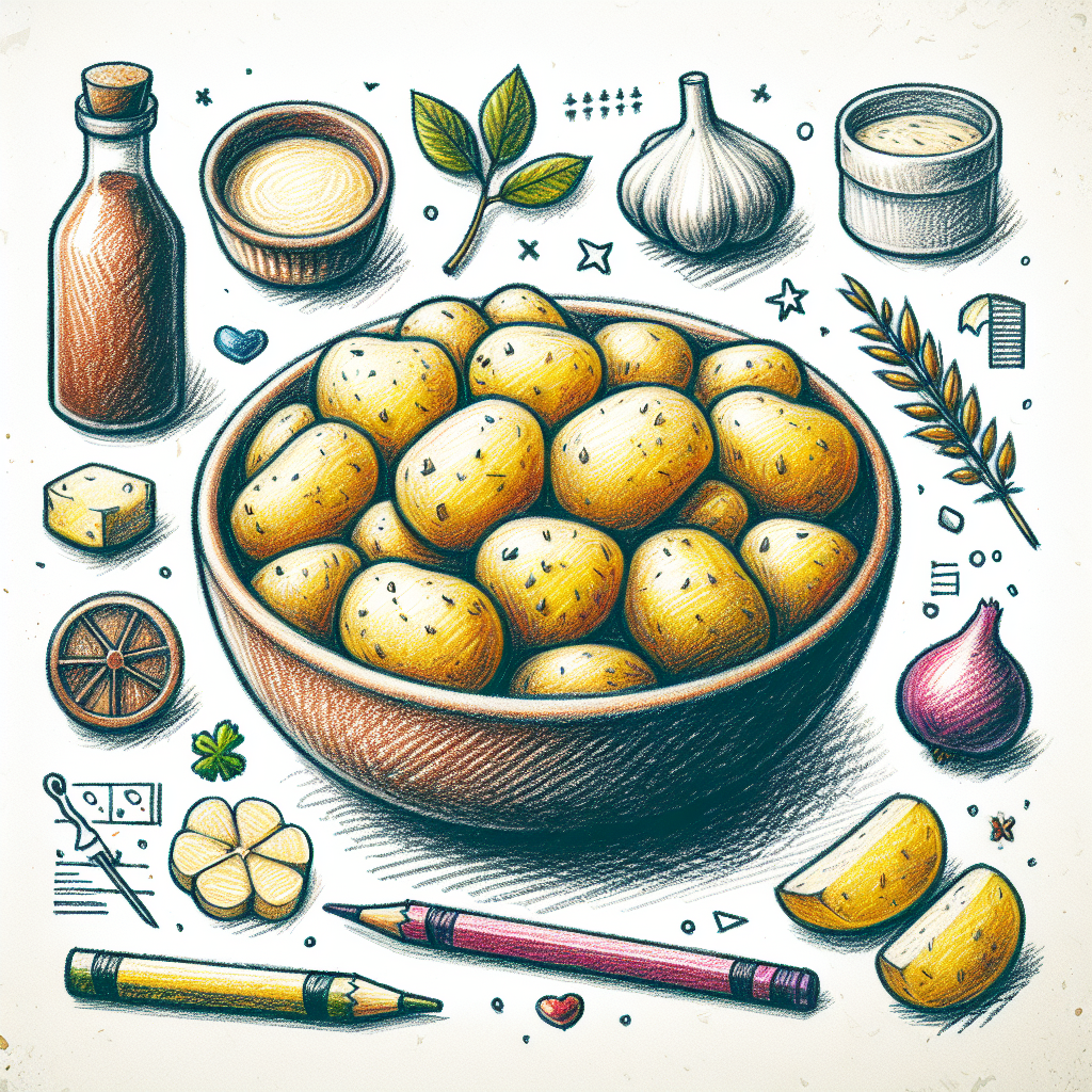 Pastelková ilustrace znázorňující téma: Recepty
