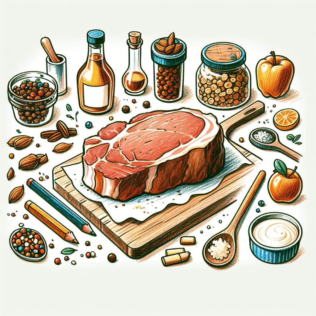 Pastelková ilustrace znázorňující téma: Recepty