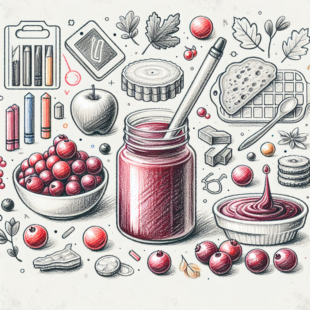 Pastelková ilustrace znázorňující téma: Recepty