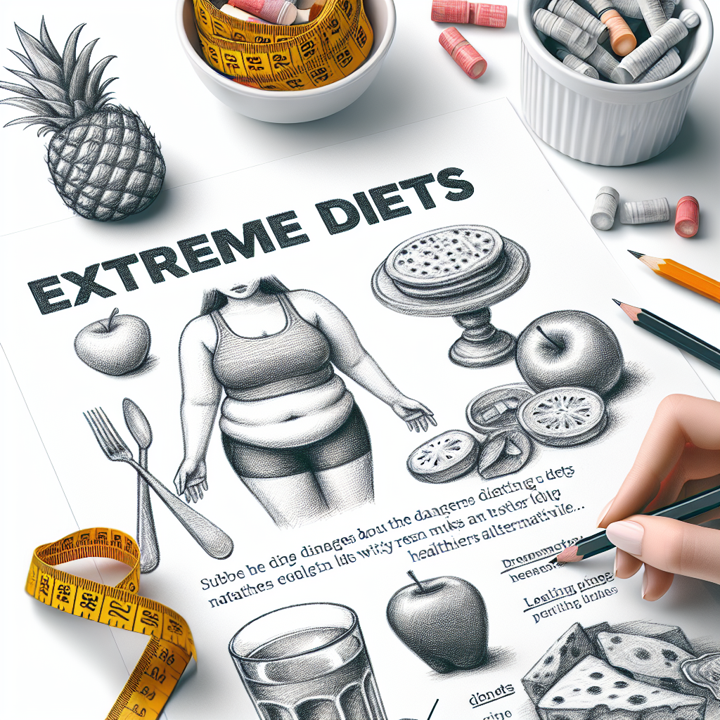 Pastelková ilustrace znázorňující téma: Diety