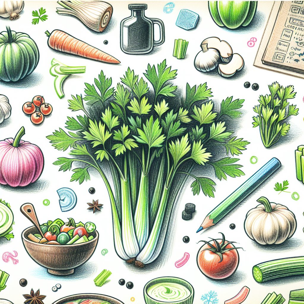 Pastelková ilustrace znázorňující téma: Recepty
