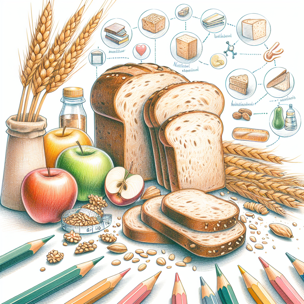 Pastelková ilustrace znázorňující téma: Zdravá výživa