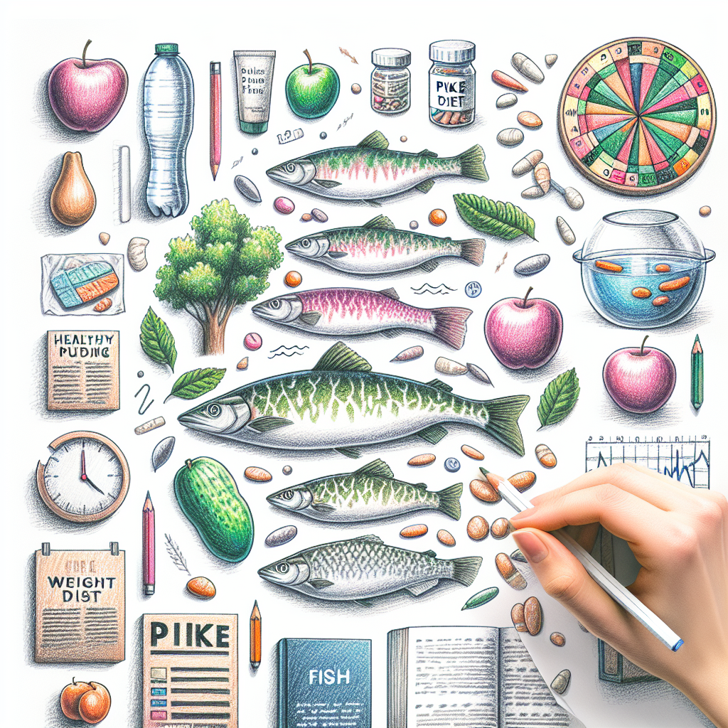 Pastelková ilustrace znázorňující téma: Diety
