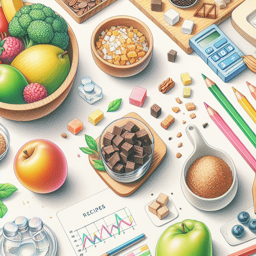 Pastelková ilustrace znázorňující téma: Zdravé stravování