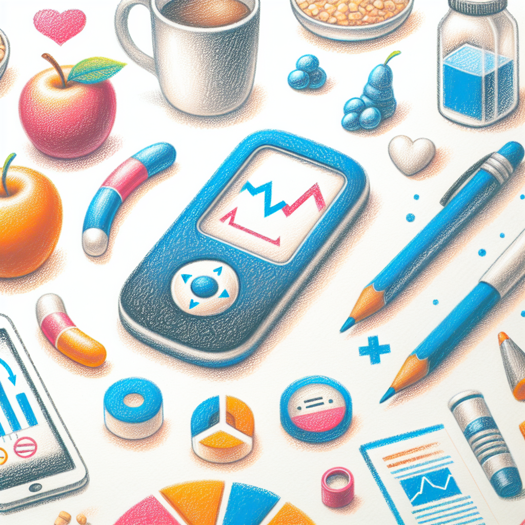 Pastelková ilustrace znázorňující téma: Výživa