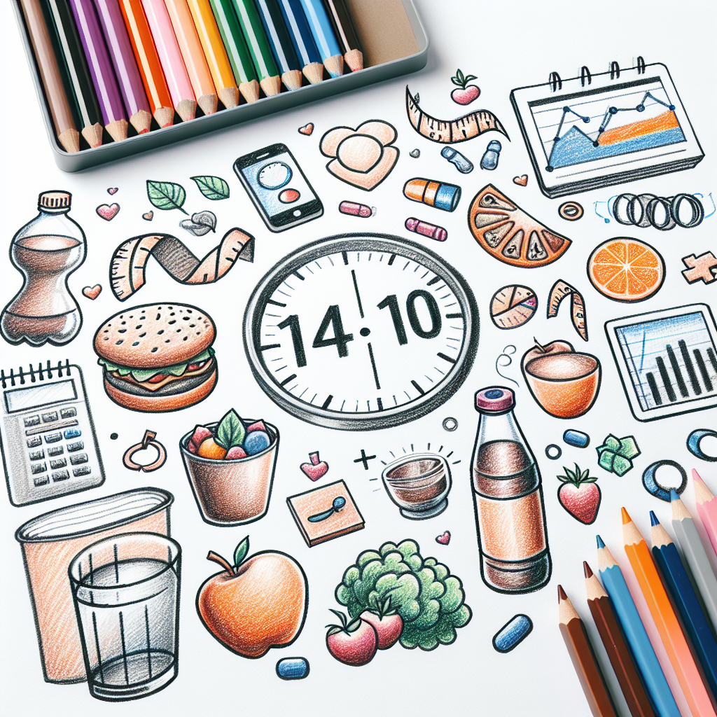 Pastelková ilustrace znázorňující téma: Zdravá výživa