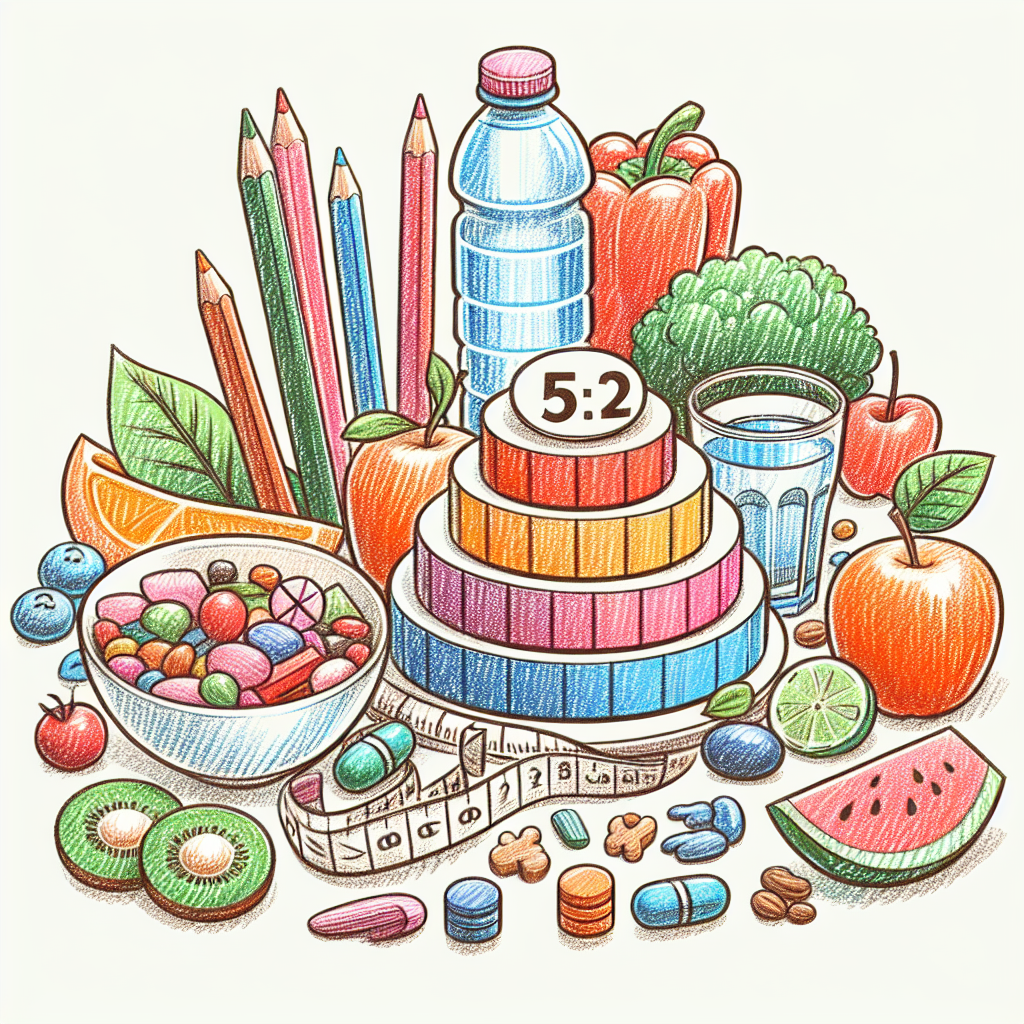 Pastelková ilustrace znázorňující téma: Zdravé stravování