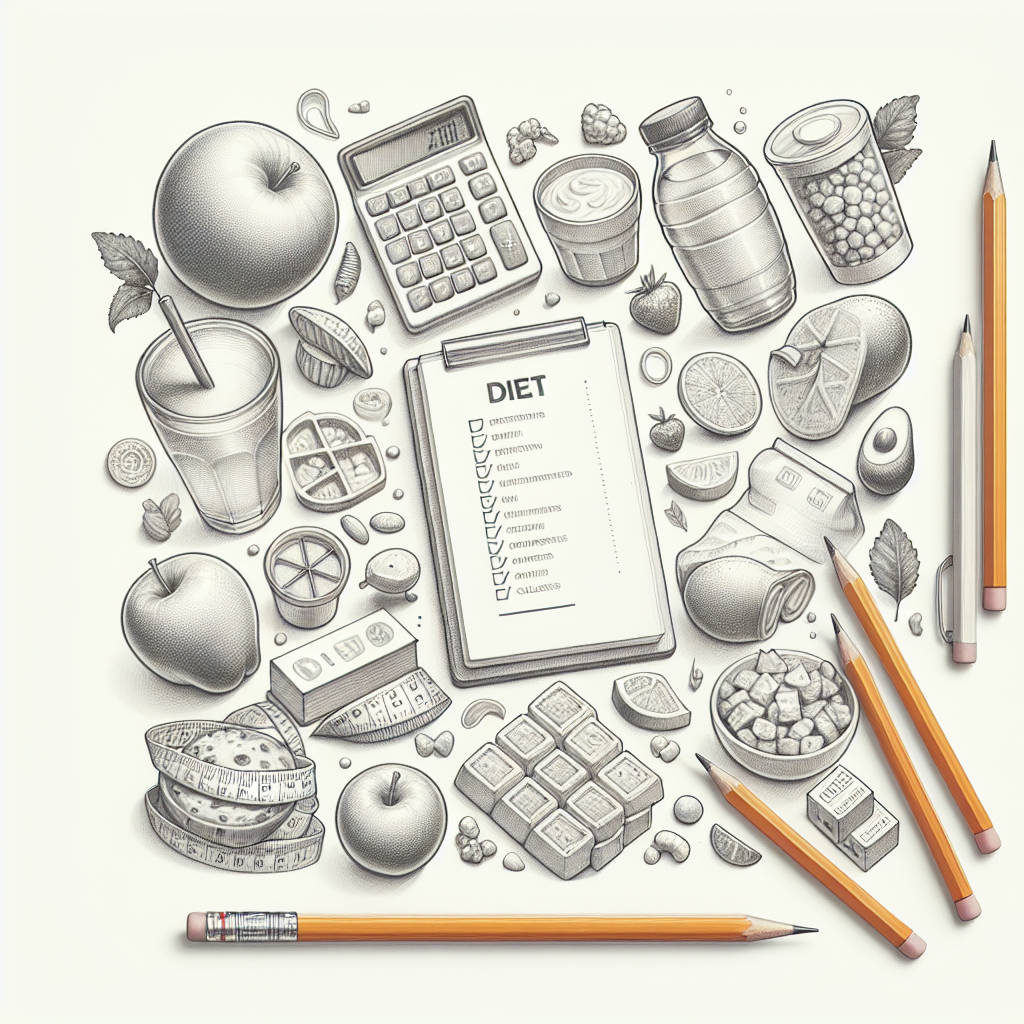 Pastelková ilustrace znázorňující téma: Výživa