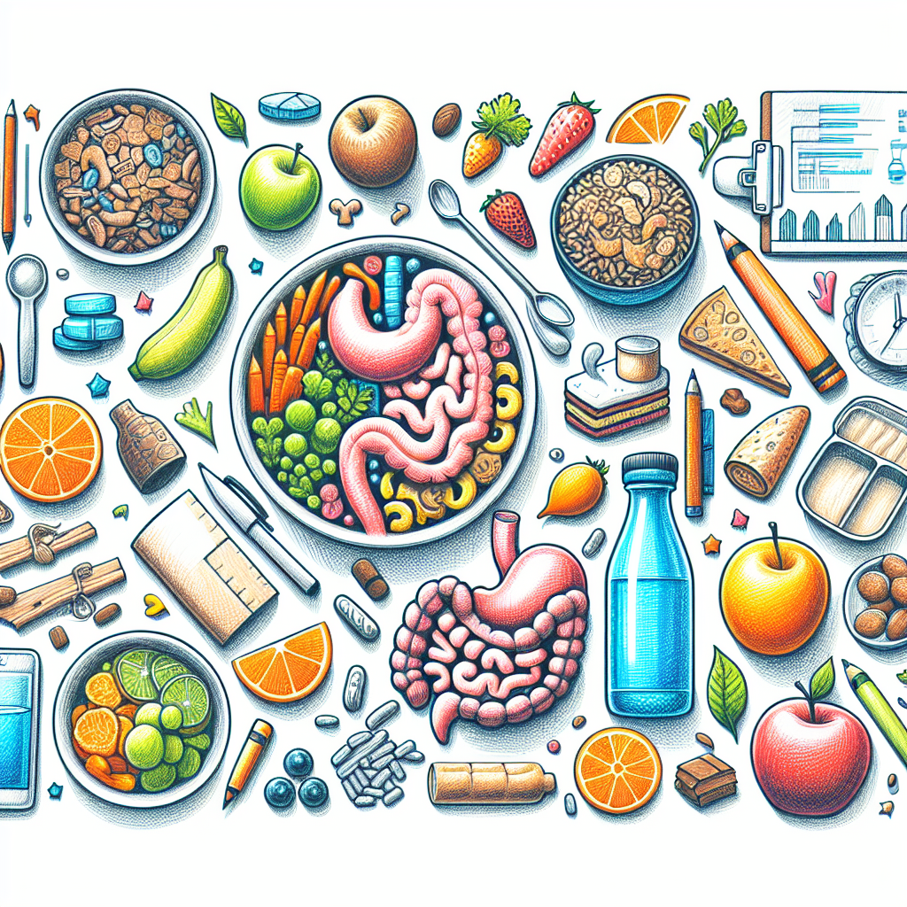 Pastelková ilustrace znázorňující téma: Zdravá výživa