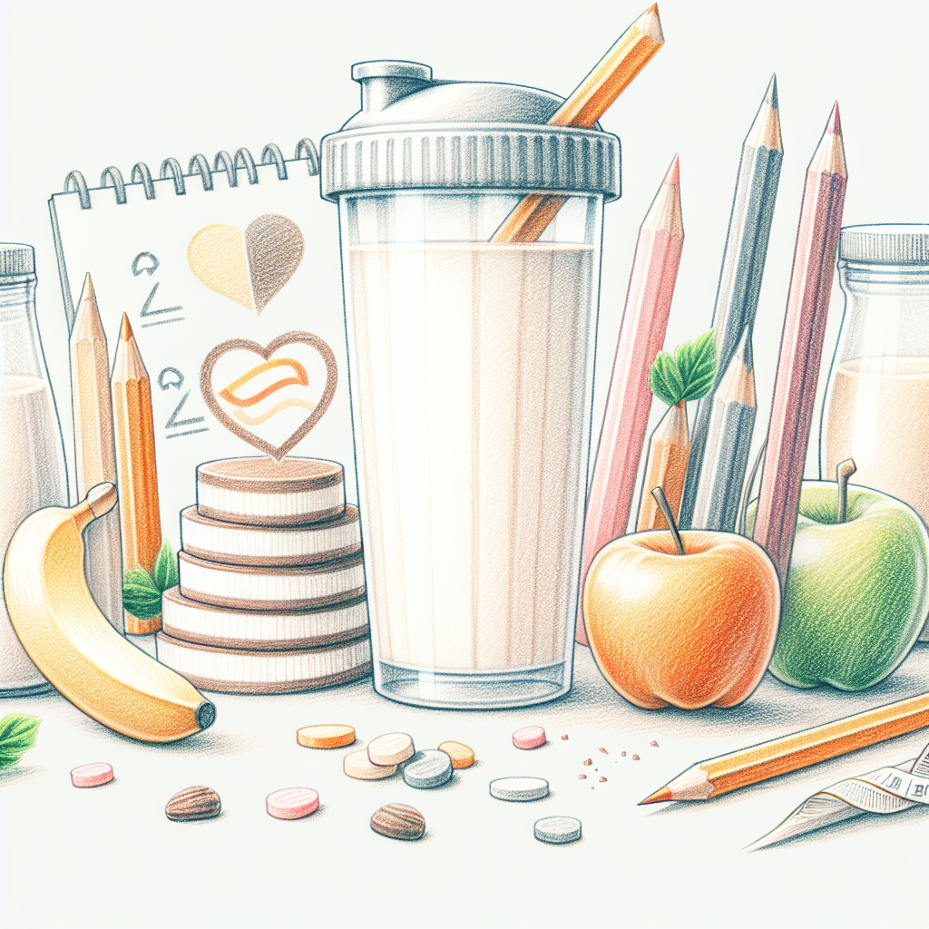 Pastelková ilustrace znázorňující téma: Zdravá výživa