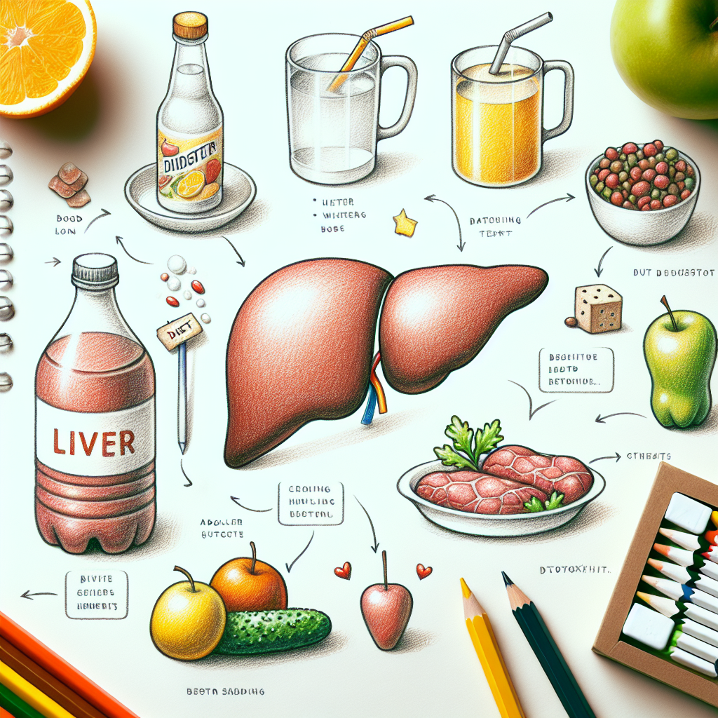 Pastelková ilustrace znázorňující téma: Zdravá výživa