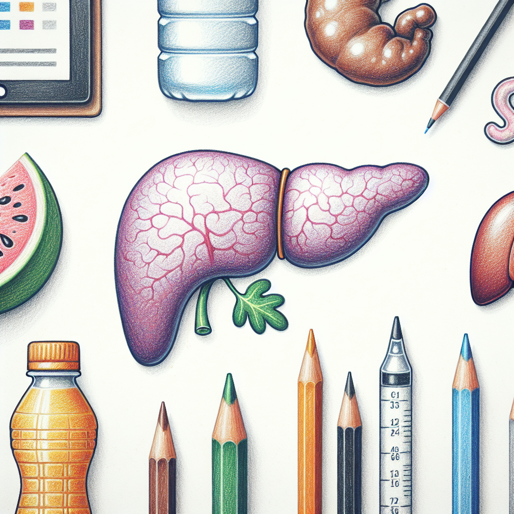 Pastelková ilustrace znázorňující téma: Zdravá výživa