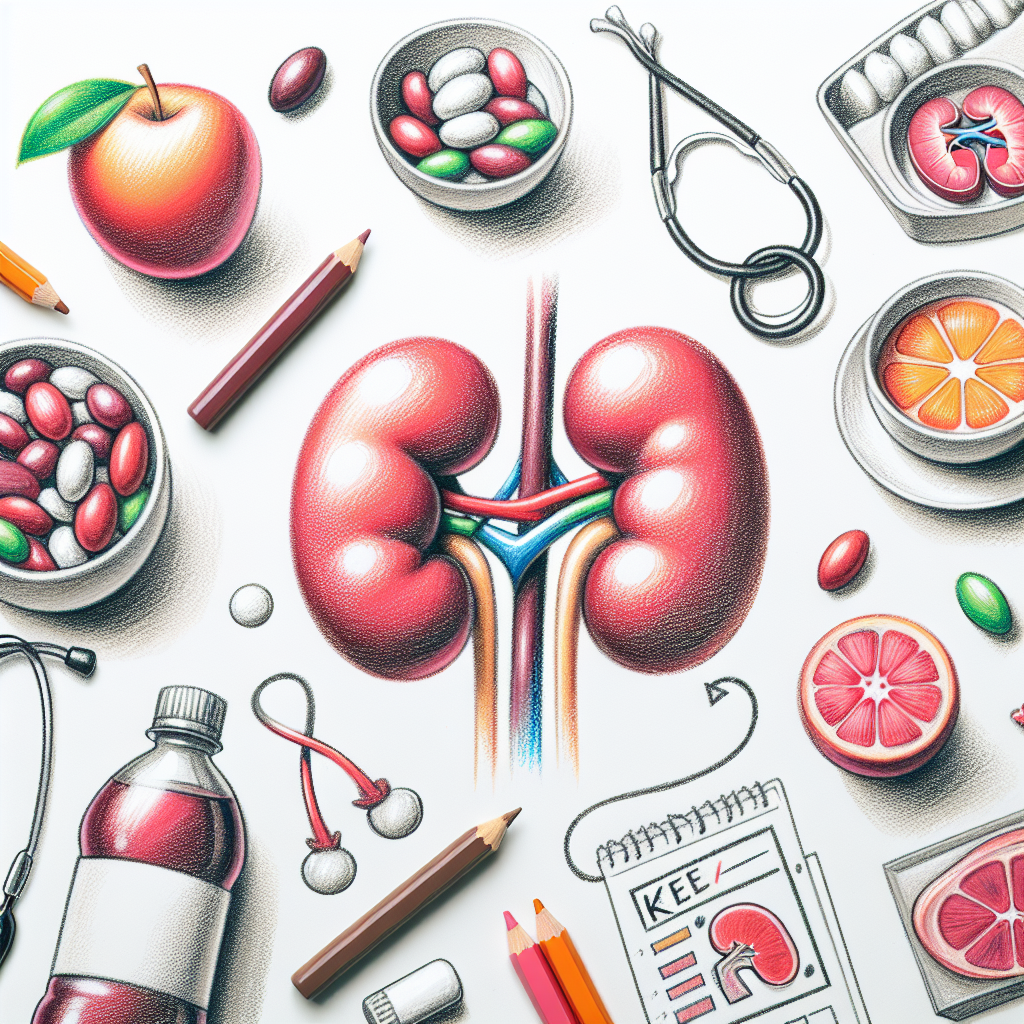 Pastelková ilustrace znázorňující téma: Zdraví