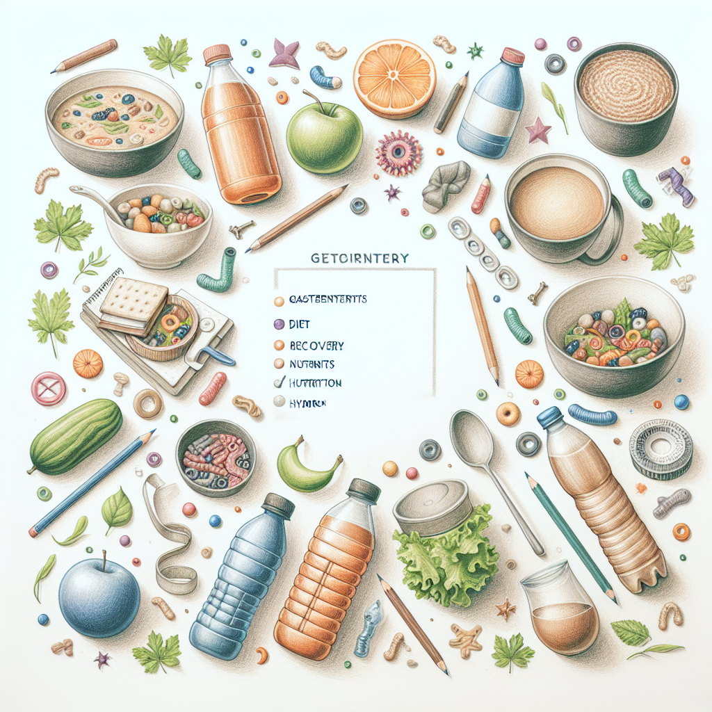 Pastelková ilustrace znázorňující téma: Zdraví a výživa