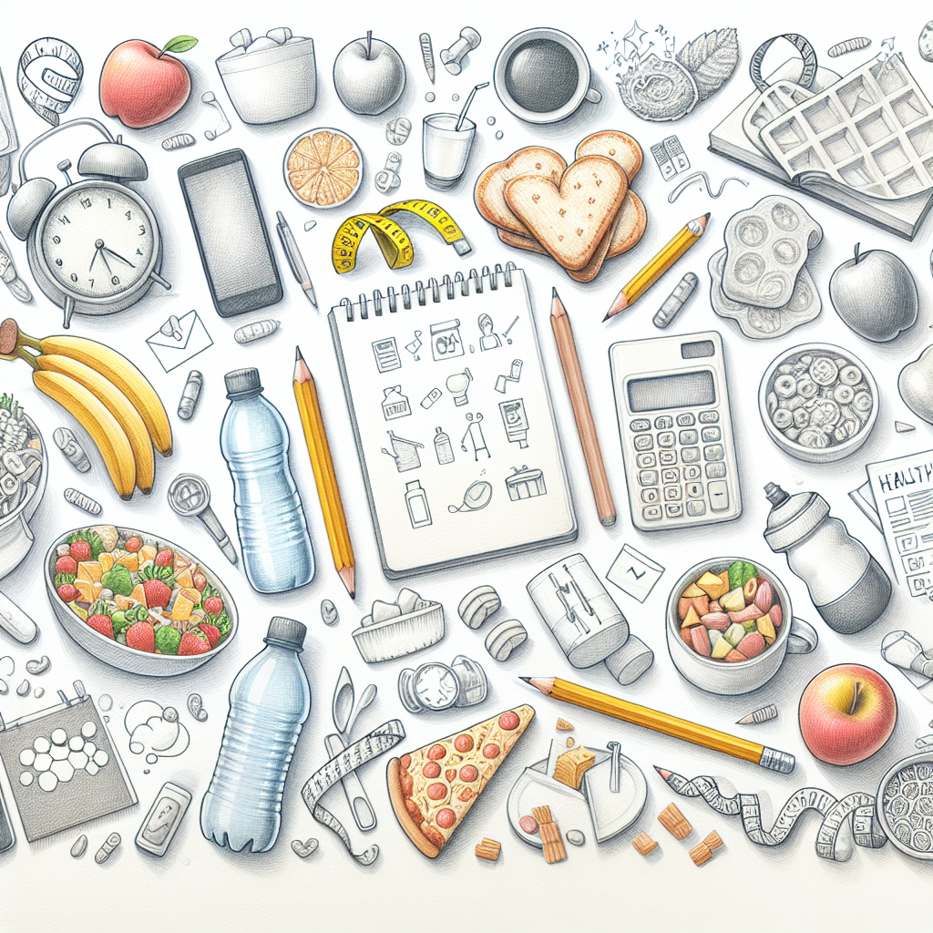 Pastelková ilustrace znázorňující téma: Zdravá výživa