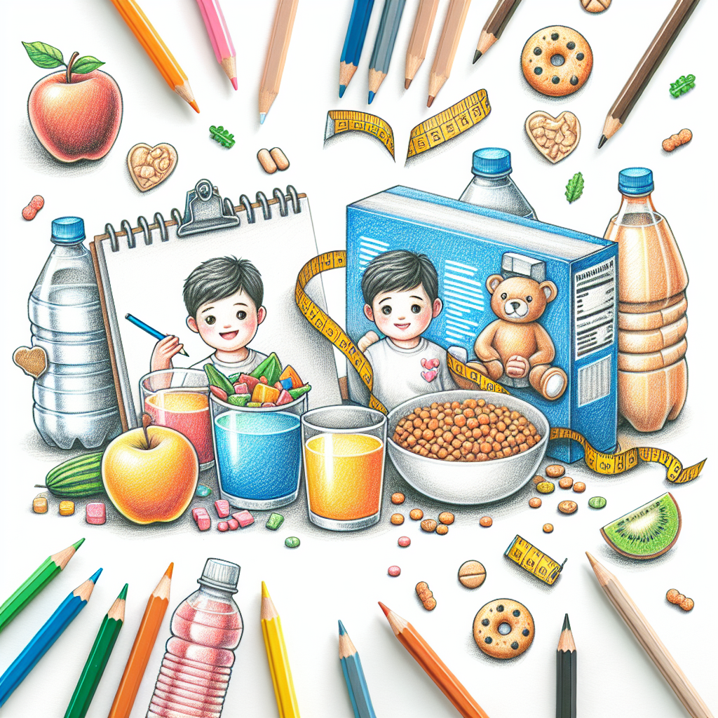 Pastelková ilustrace znázorňující téma: Dětské zdraví