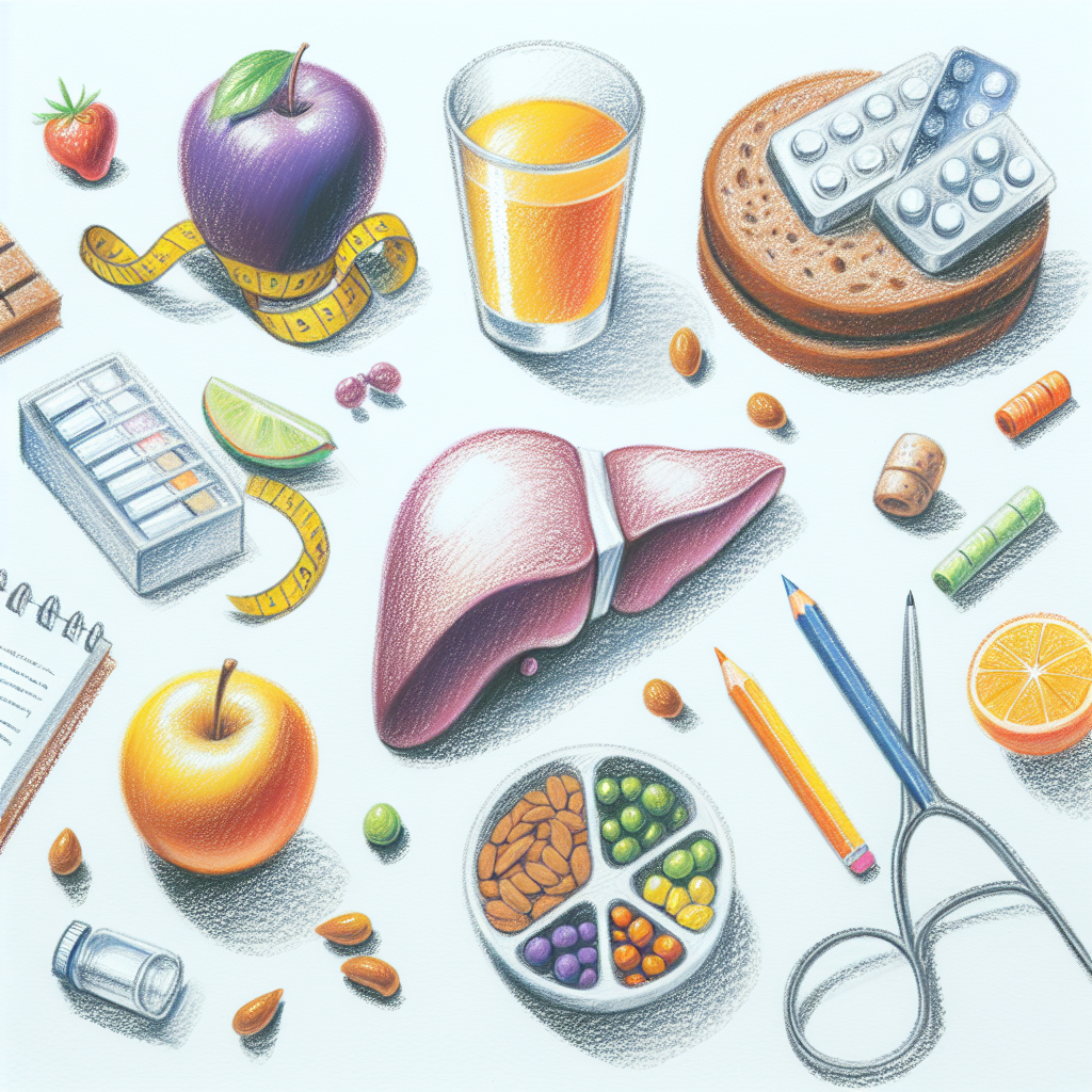 Pastelková ilustrace znázorňující téma: Zdravá výživa