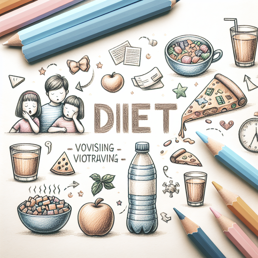 Pastelková ilustrace znázorňující téma: Zdraví dětí