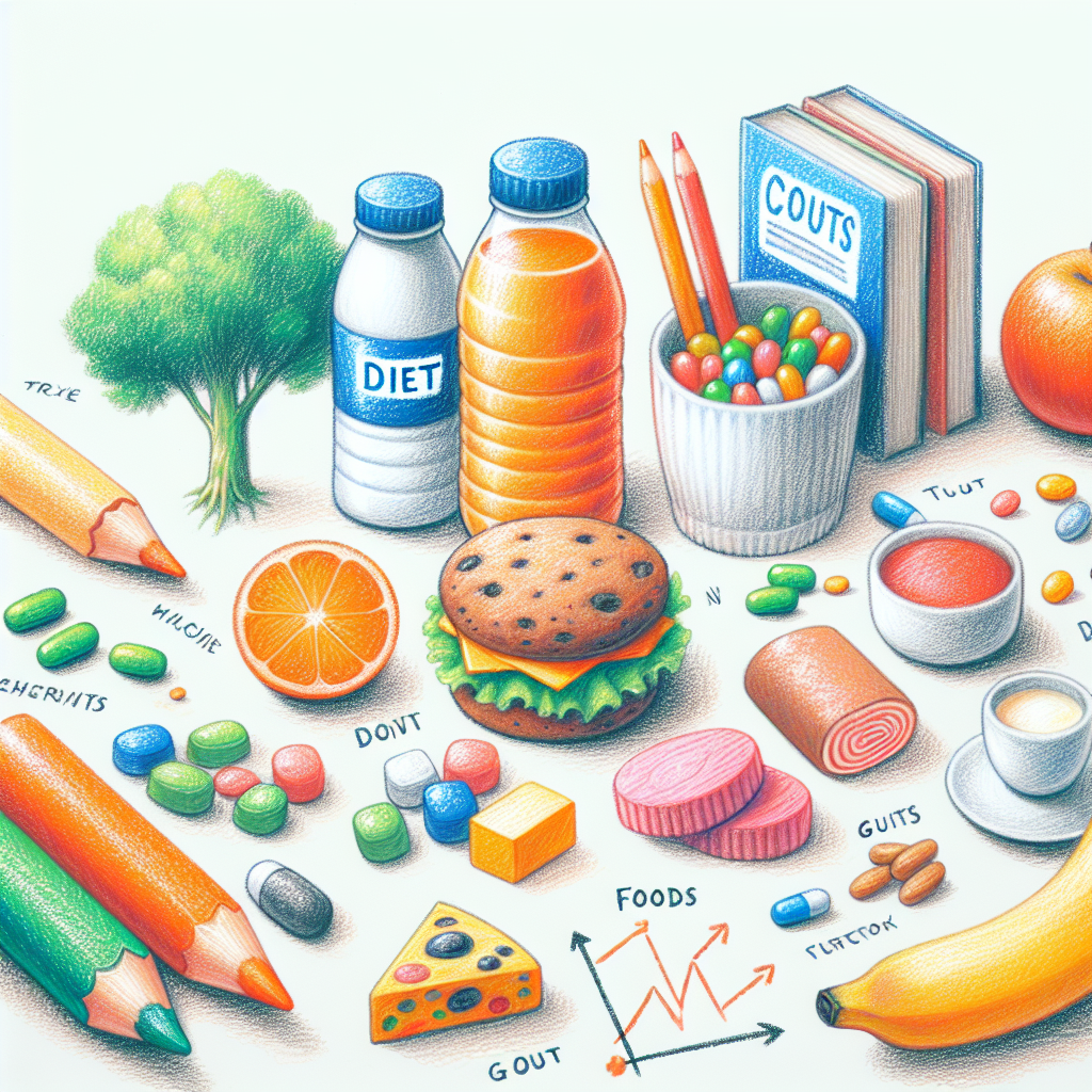 Pastelková ilustrace znázorňující téma: Zdraví a výživa
