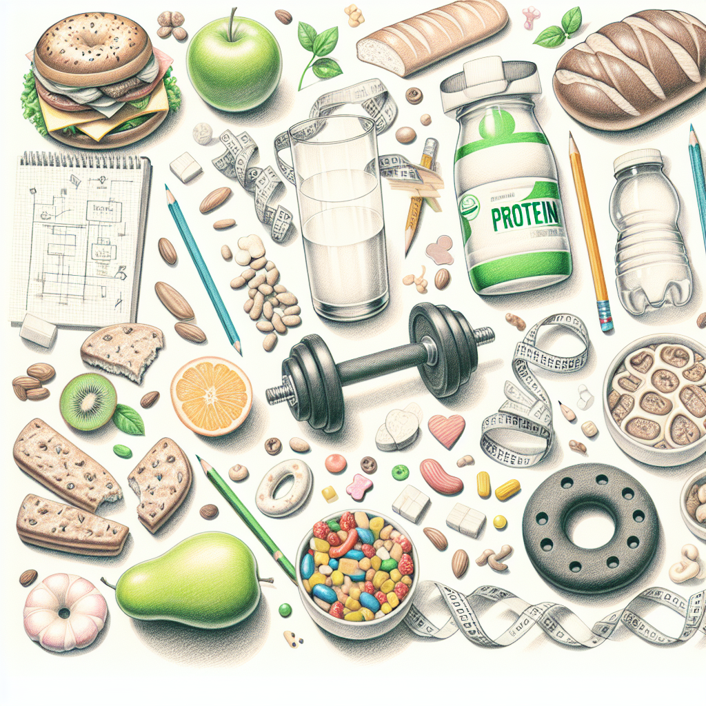 Pastelková ilustrace znázorňující téma: Stravovací plány