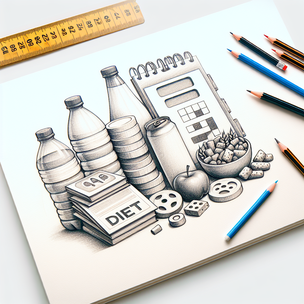 Pastelková ilustrace znázorňující téma: Zdravá strava
