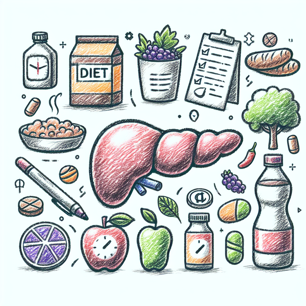 Pastelková ilustrace znázorňující téma: Zdraví a výživa